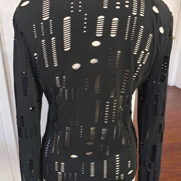 Black Button Down Shirt - Picture 2 of 5